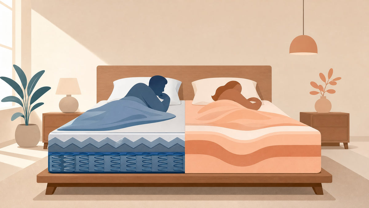 Saltea cu Arcuri sau Spumă pentru Pat Matrimonial: Ce Alegi?