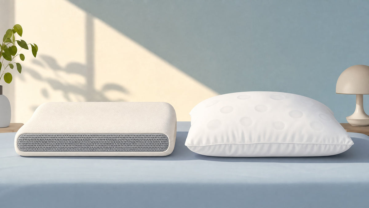 Pernă Memoryfoam sau Puf Siliconat: Care Se Potrivește Ție?